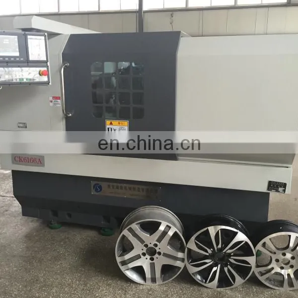 High Quality CK6166A Wheel Repair Lathe Machine photo-3