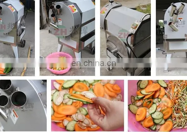 Automatic Onion Shredder Machine Carrot Cucumber Slicing Machine Lemon Dicing Machine photo-7