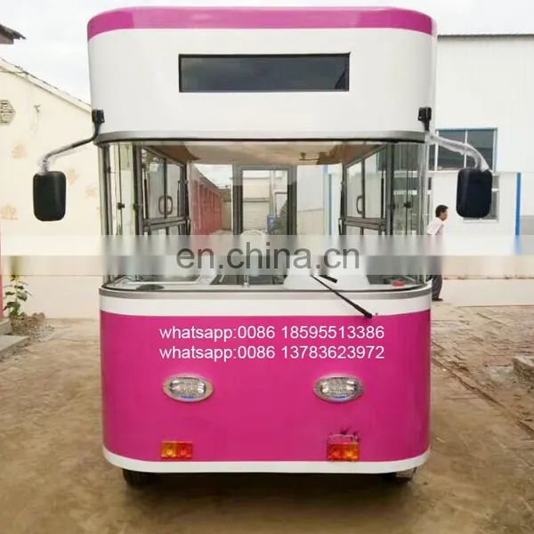 CE Approved NAew Arrival Outdoor Mobile Food Trailer/ Street Mobile Food Cart/ China Factory Mobile Food Truck For Sale photo-4