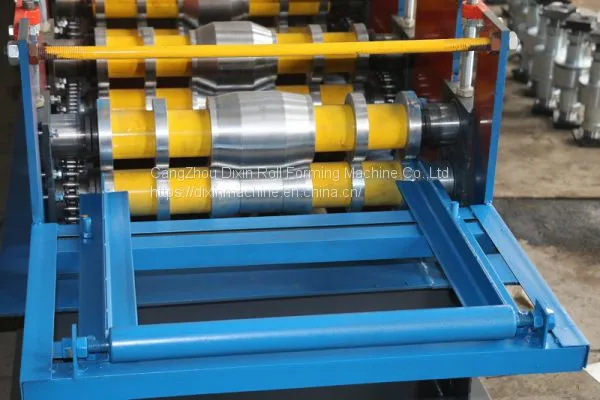 Roof Ridge Cap Tile Roll Forming Machine With Two Profie Equipment photo-5