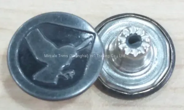 20mm Alloy Jeans Button photo-5