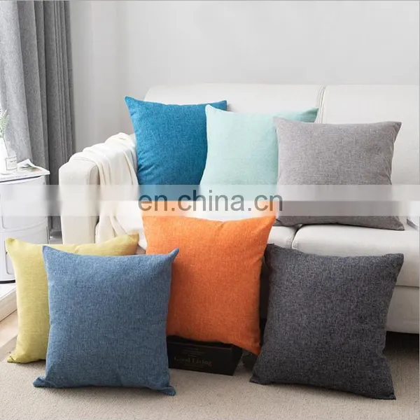 Free Sample Nordic Style Custom Pattern Size And Logo Soft Comfortable Square Cushion Covers For Home Sofa Decor Ready To Ship photo-2