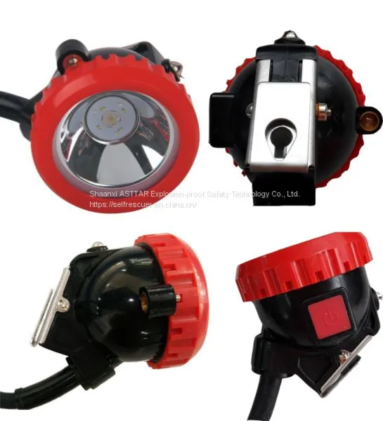 KL6Ex ATEX Certified Rechargeable LED Corded Miners Cap Lamp photo-2