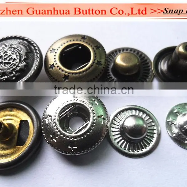 Press Sanp Buttons for Jacket
