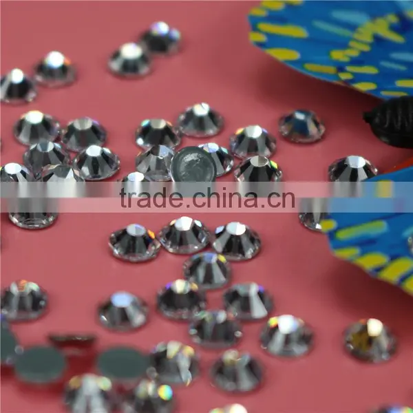 Factory Price Wholesale Clear Crystals Flatback Hotfix Rhinestone Store for Ipod Iphone Cellphone photo-2