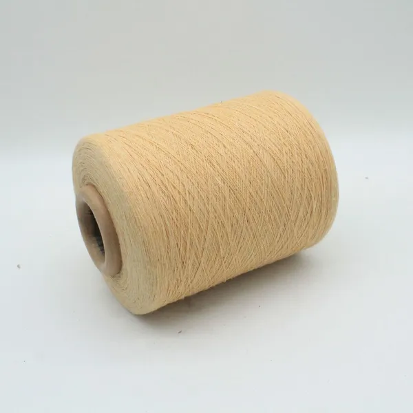 Manufacturers Supply Ne21 Hammock Yarn Light Blue Recycled Cotton Spinning Yarn photo-2