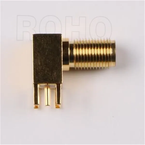 Right Angle RF Coaxial SMA Jack Female Connector for PCB Mount photo-5