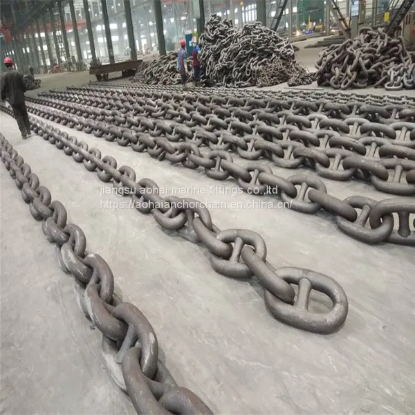 62mm Hot Dip Galvanized Marine Anchor Chain Cable photo-5