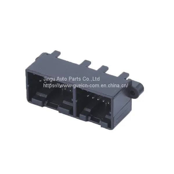 28 Pin Plastic Socket Connector Black Material PA66 Auto Terminal Connector for Automotive Application