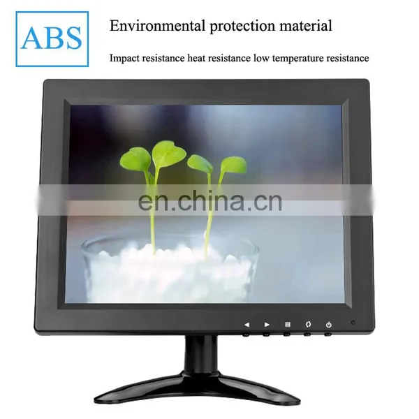 Small Size 10 Inch LED VGA Desktop Computer Monitor Touchscreen LED 1024*768 LCD Monitor pc photo-5