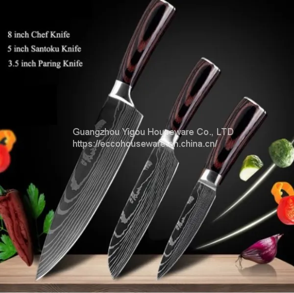 China Supplier New Product 8 Inch Japanese Professional Damascus Steel Kitchen Chefs Knife With Wood Handle photo-4
