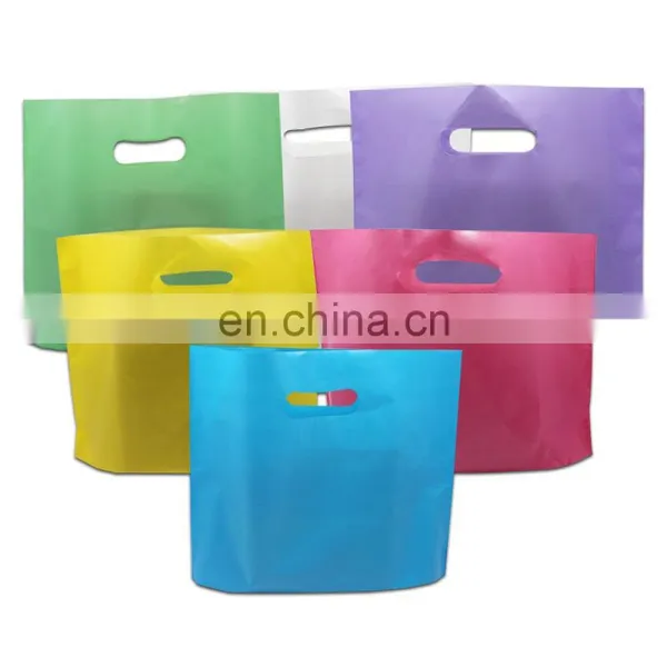 Promotional Top Quality Reusable Plastic Shopping Bag Garment Bag With Logo photo-5