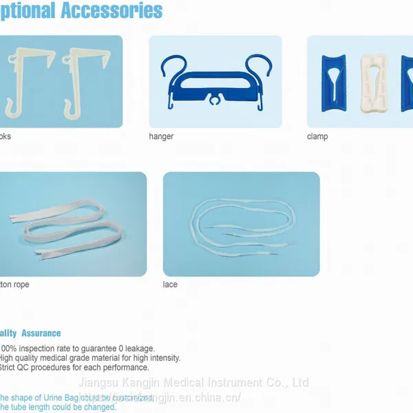 High Quality 2000ml Urine Bag Leg Bag Urine Meter photo-5