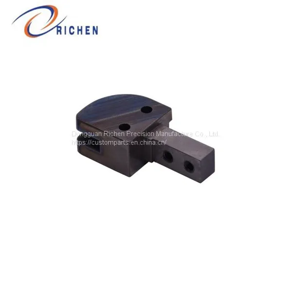 High Demand Customized Precision 5 Axis Micro Machining CNC Milling Machining Metal Block Anodized Aluminum Parts photo-3