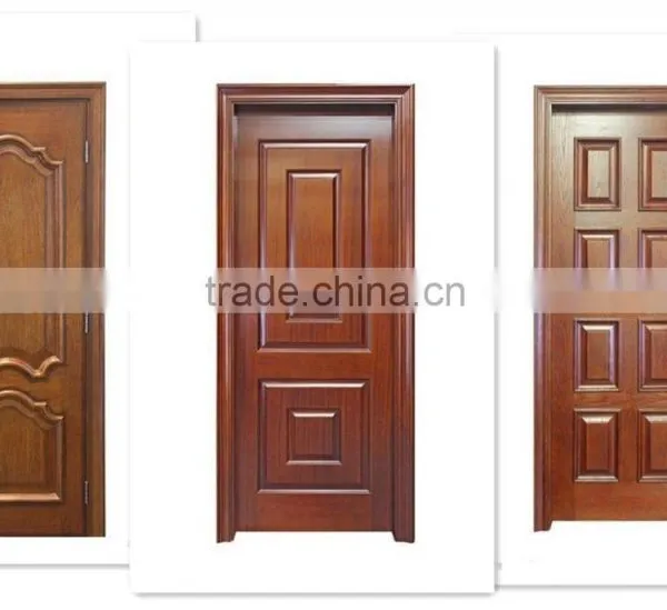 PVC Doors With Pine Wood MDF Laminated