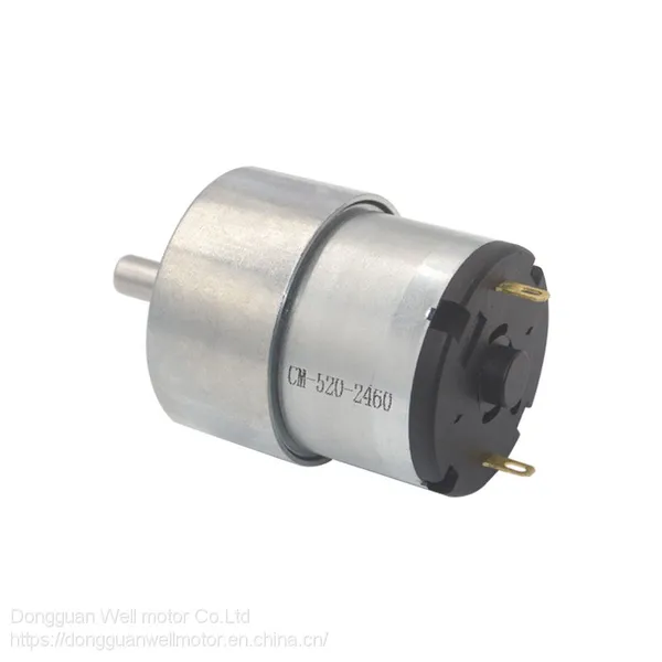 37mm 12v 24v Electric Motor With Reduction Gear dc Gear Motor photo-2