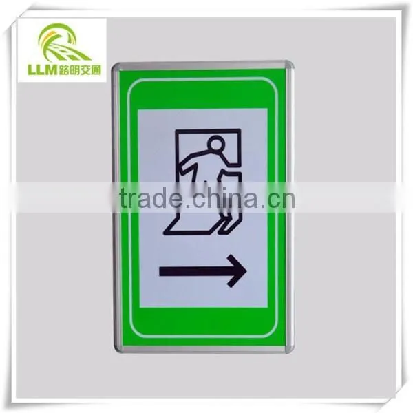 OEM LED Photoelectric Traffic Emergency Signs for Tunnel