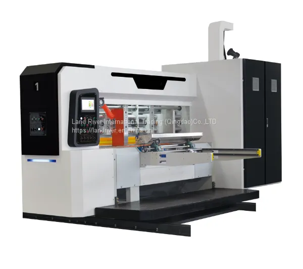 automatic box folder gluer machine,carton box printing slotting die cutter