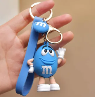 Custom Cartoon Silicone Key Chain Bag Pendant Diy Accessories Accessories photo-3