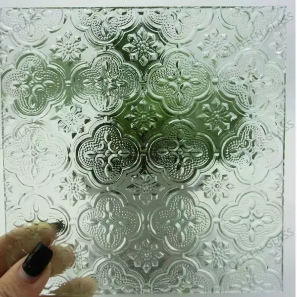 Clear Figured Glass