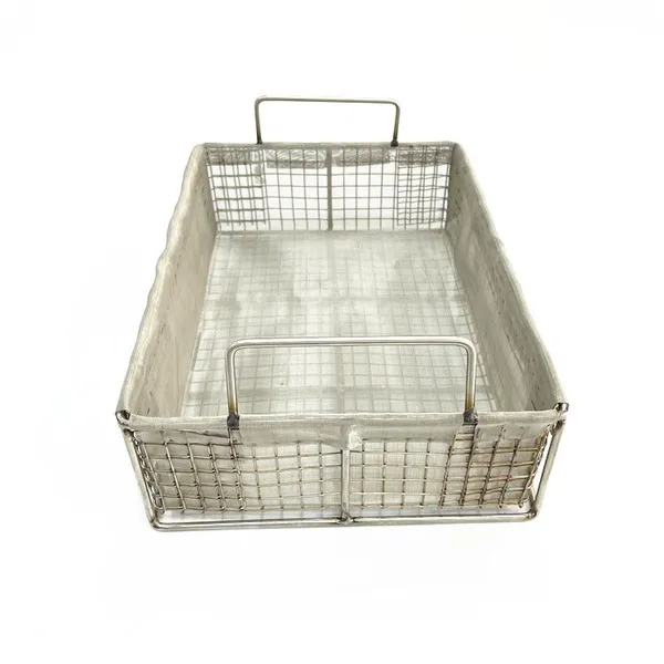 Corrosion Resistance 304 Stainless Steel Wire Mesh Basket For Medical Cleaning photo-4