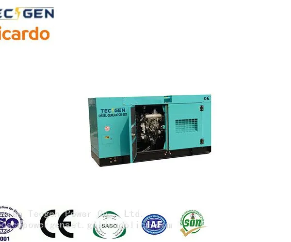 18kVA Ricardo Engine Generator Silent Genset for Back-up Power