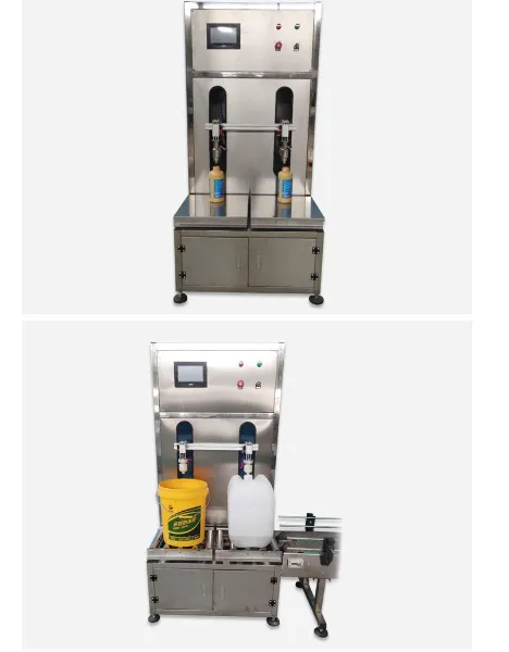 200L Visual Fully Automatic High-Precision Easy to Clean Heavy-Duty Liquid Filling Machine Factory Oil Chemical photo-3