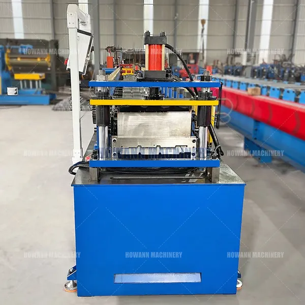 New Arrival Soffit Panel Roll Forming Machine Metal Ceiling Panel Roll Forming Machine With Automatic Cutter photo-2