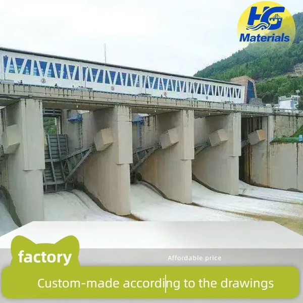 Fixed-wheel Steel Gate, Stainless Steel Flat Sliding Steel Gate, Hydraulic Curved Steel Gate for Power Stations and Reservoirs photo-1