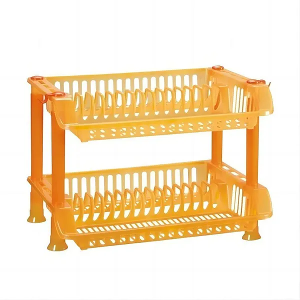 China Custom Plastic Injection Molding Home Kitchen Bathroom Multi Tiers Storage Rack Shelf Mould photo-5