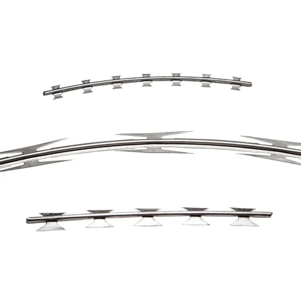 Stainless Steel 304 Safety Fence Wire Suitable for Prisons/Walls/Protection Razor Barbed Wire Coil photo-6
