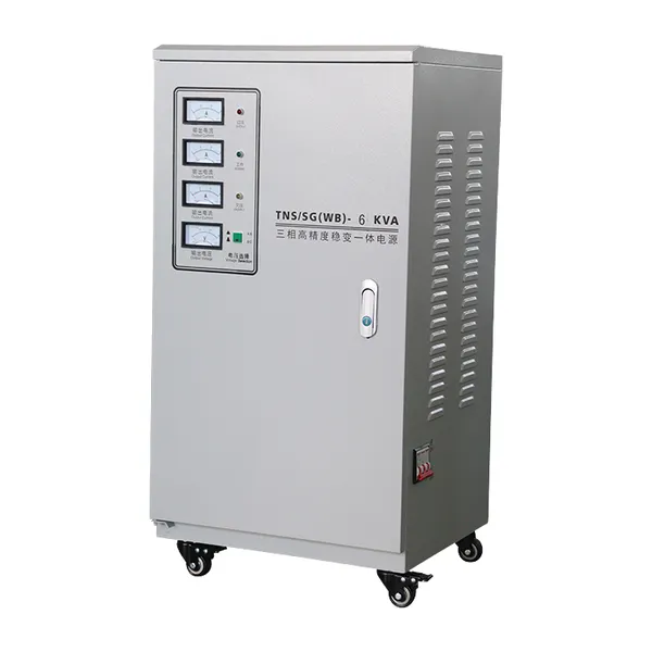 Three Phase 30kVA SVC Voltage Regulator With Overload Protection and Digital Display photo-4