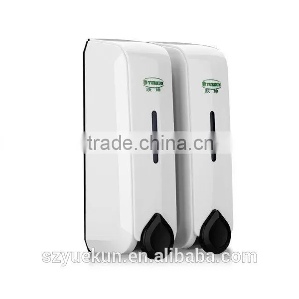 Liquid Double Lotion Dispenser 700ML Capacity Hanging Gel Soap Dispenser Hotel Hand Soap Container YK1509 photo-2