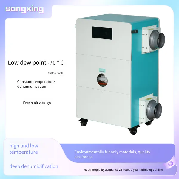 Single - Unit Rotary Dehumidifier, Special Dehumidification Equipment for Bridge Steel Box Body Cold Storage and Laboratory, Customized by Songxing Manufacturer photo-2
