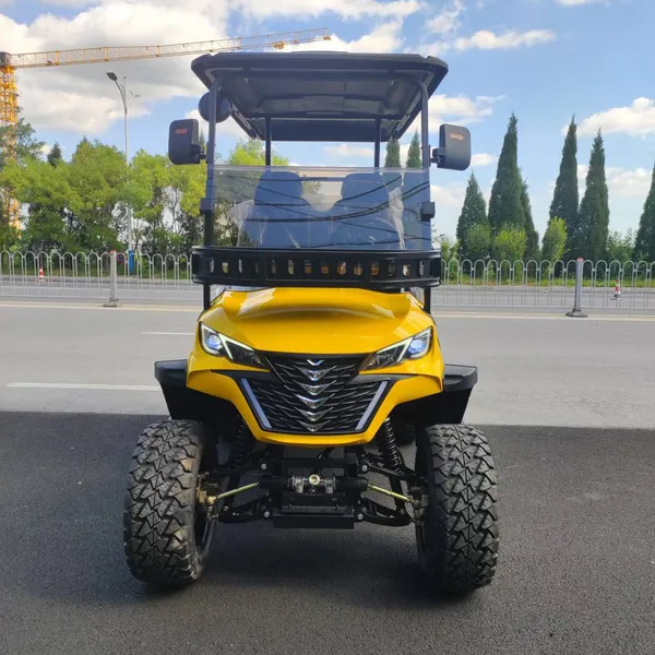 New Color Customizable Electric Scenic Sightseeing Cars and Golf Carts From Oulilang, Factory Direct Sales for Export and Foreign Trade photo-3