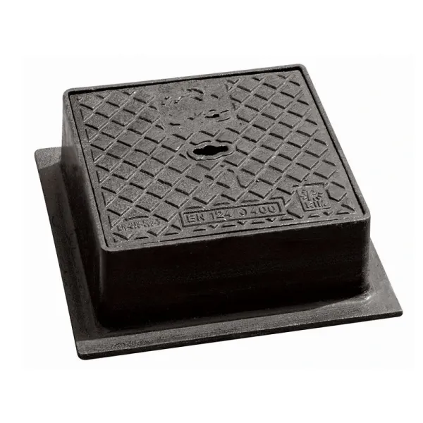 Jingdong Ductile Iron Manhole Cover for Highway Pedestrian Zones Rectangles Custom Sizes (600*600/800*800) Casting Services photo-5