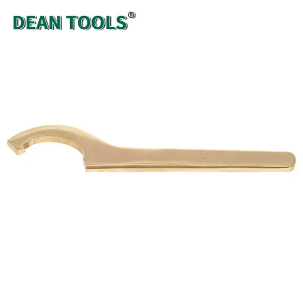 Non Sparking Hook Wrench,Hazardous Area Suitable,Explosion-Proof,Hook-Shaped Design