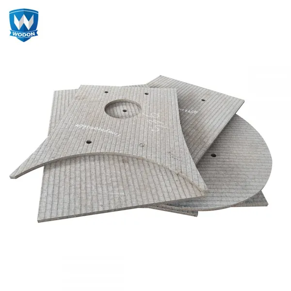 Submerged Arc Chromium Carbide Overlay Liner Plate Cuttable Bendable For Silo Inner Lining photo-3