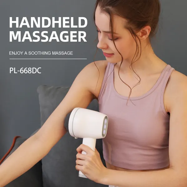 Handheld Electric Body Massager With 8 Massage Heads for Full Body Care MH-668 photo-5
