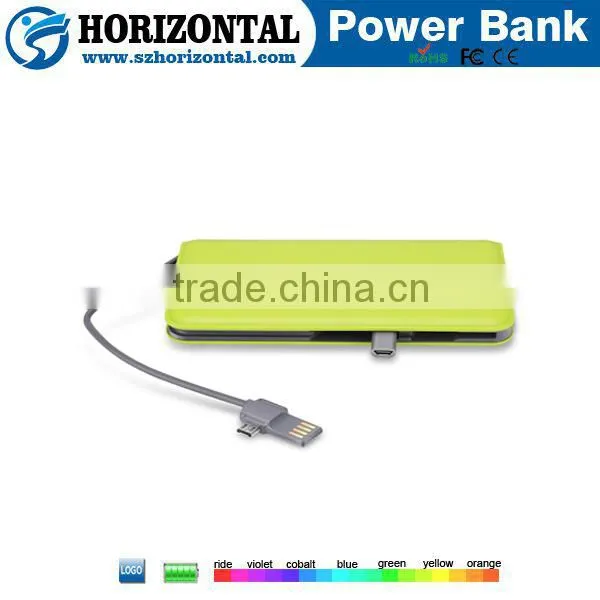 Factory Price Wholesale WST New Ultrathin External Battery Large Capacity Portable Power Bank 8000mah photo-2