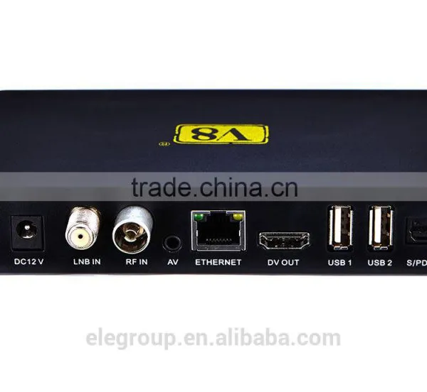 New DVB-S2+T2+Cable+IPTV Satellite tv Receiver Openbox v8 Angel Android4.4 Box With Kodi photo-3