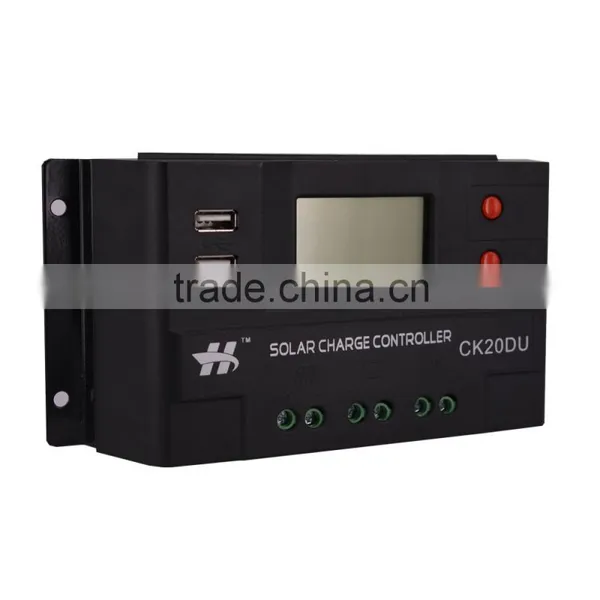 Ce Rohs PWM Mode 20A 12v 24v Solar Charge Controller photo-2