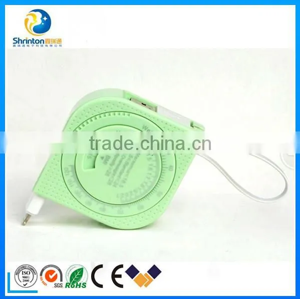 Colorful 2 IN 1 Usb Cable Multi-function Usb Charger Cable for Both Apple/Android photo-2