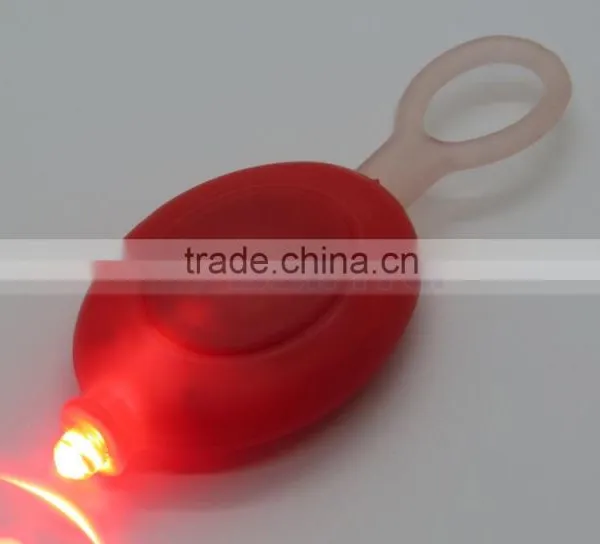 Mini Key Ring LED Flash Light Red Green Lamp photo-3