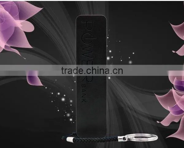 New Arrival High Quality Single Battery 18650 A Grade Power Bank 2000mah With Keychain photo-2