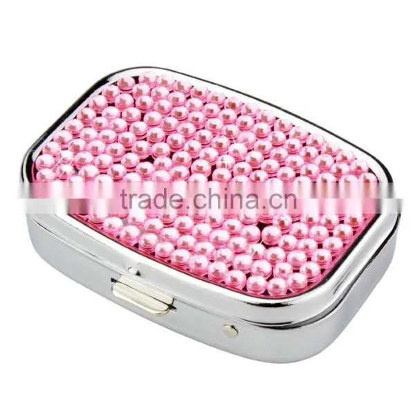 Bling Crystal Pill Case / Pill Organizer / Pill Container photo-3