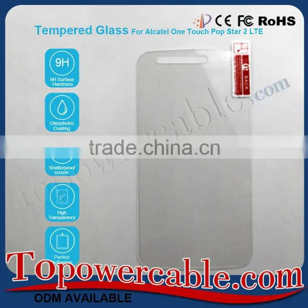 Best Tempered Glass Film Screen Guard Protector For Alcatel One Touch Pop Star 2 LTE photo-2