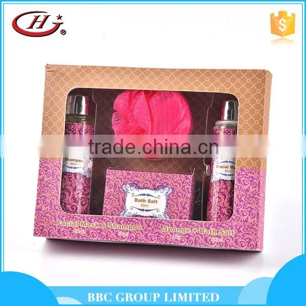 BBC Lady Gift Sets Suit 002 Lovely Women Travel Personal Care Natural Bath Gift Sets photo-2