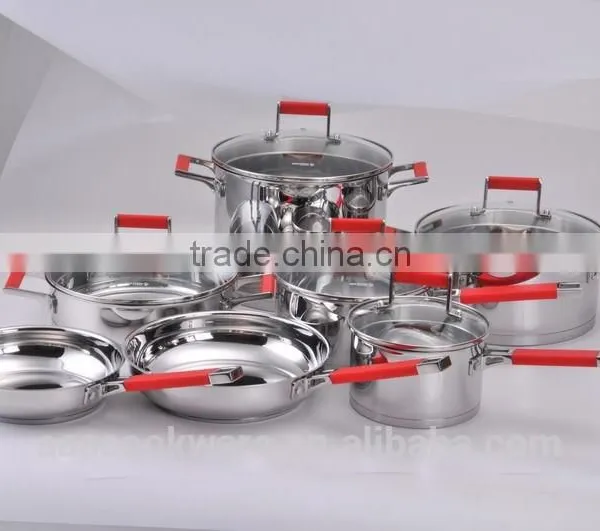 Stainless Steel Cookware With Silicone Handle photo-6