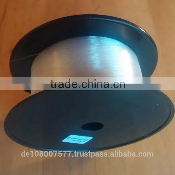 Best Quality Nylon Monofilament Fishing Lines 100% Made in Germany 1000M 0.08-0.60mm Clear photo-2